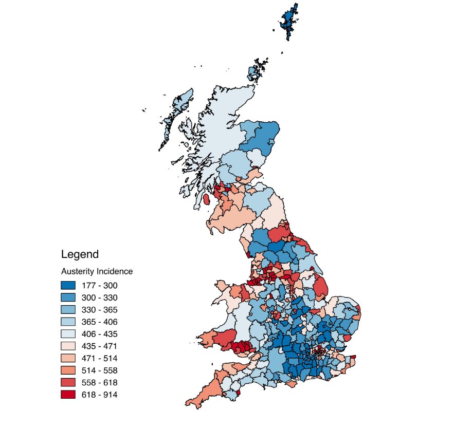 The worse your town was hit by austerity, the more likely you were to vote for Brexit