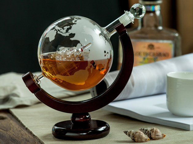 This Globe Decanter Serves Up Your Spirits Boing Boing