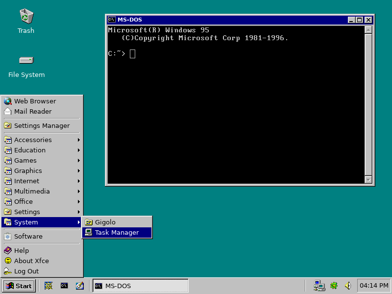 Relive The Sublime Perfection Of Windows 95 In Your Linux Desktop ...