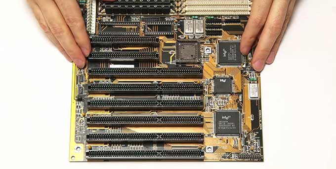 Watch: the evolution of desktop computer motherboards since the early 1990s