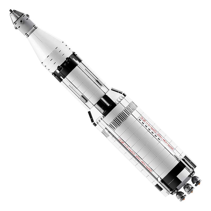 saturn 5 lego rocket