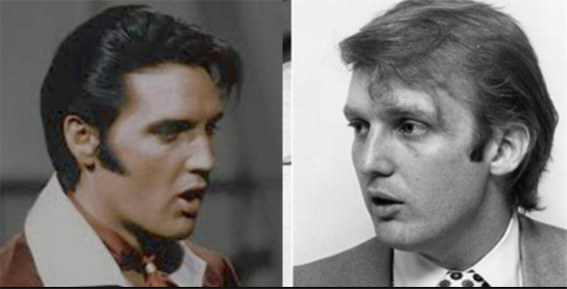 Trump says he looked like Elvis / Boing Boing