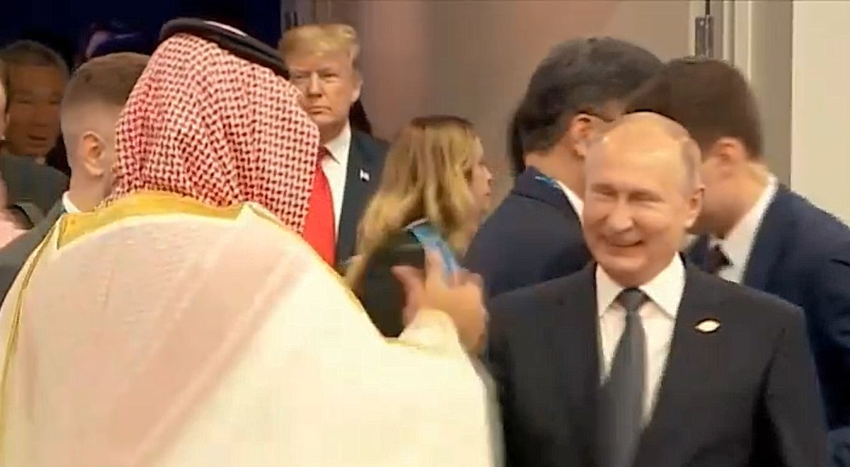 Image result for 2018 g20 meeting putin trump crown prince