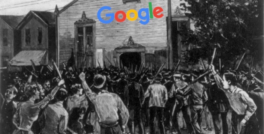 QnA VBage Even as Google was making nice during employee walkout, it was secretly asking the Trump administration to ban email labor organizing