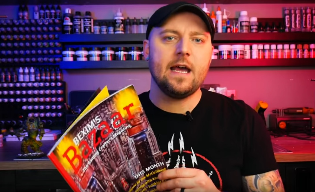 QnA VBage Checking out Bexim's Bazaar, a wonderful new zine for tabletop game crafters