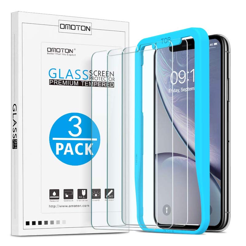 Cheap glass phone screen protectors now come with snap-on guides and