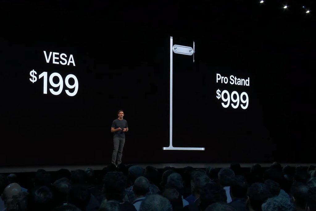 What the crowd made of Apple's $1000 monitor stand / Boing Boing