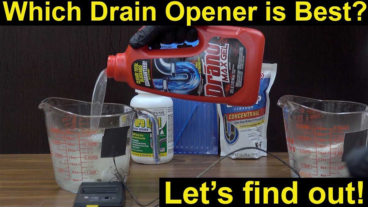 Experiment to determine the best drain unclogger / Boing Boing