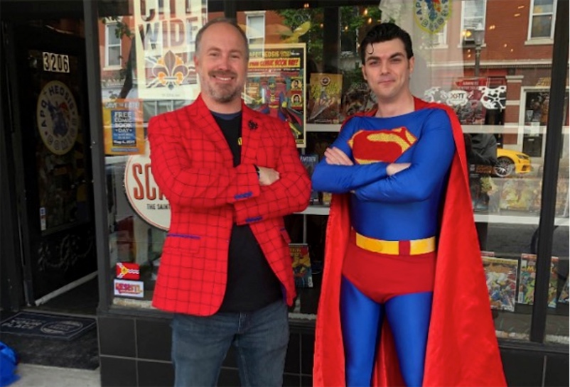 Thieves attempt to sell off stolen comic book collection... at the victim's own comic shop