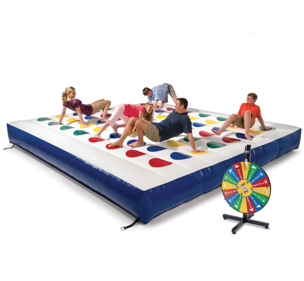 Giant Inflatable Twister Game Boing Boing