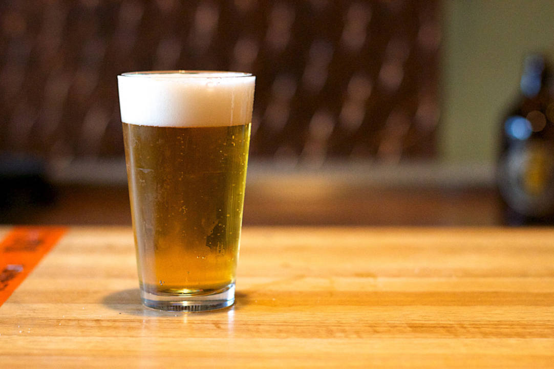 Photo of glass of beer by Alan Levin