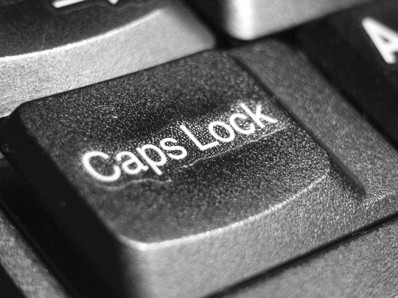 Как выключить caps lock teamviewer