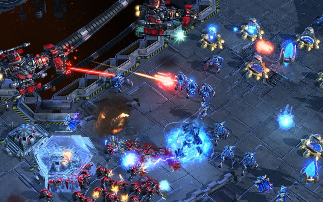 AI plays StarCraft II at "Grandmaster" level / Boing Boing
