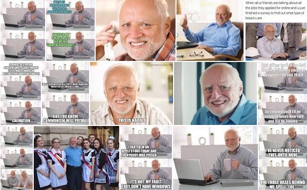 15 Funny Hide The Pain Harold Memes Humor From Soul