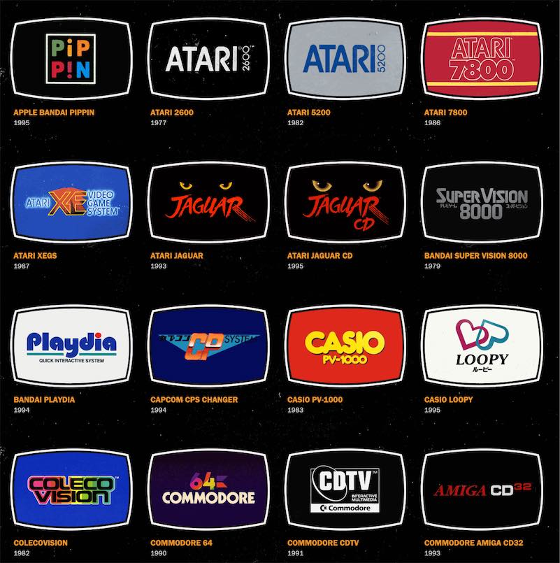 Logos of videogame consoles from then and now / Boing Boing