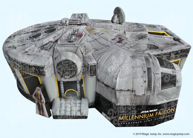 Own This Massive Millennium Falcon Bouncy House Or Not