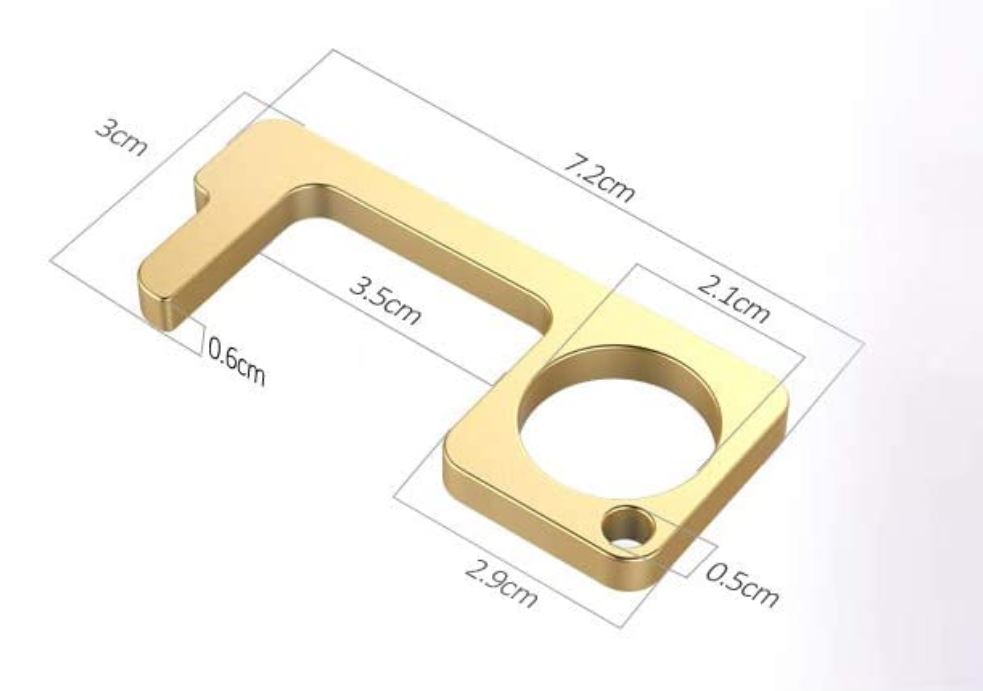 Contactless door opener and stylus / Boing Boing